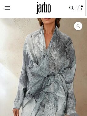 Jarbo Silk Toile Cape Wrap